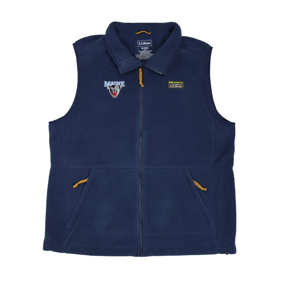 L.L.Bean Maine Black Bear Mountain Classic Fleece Vest